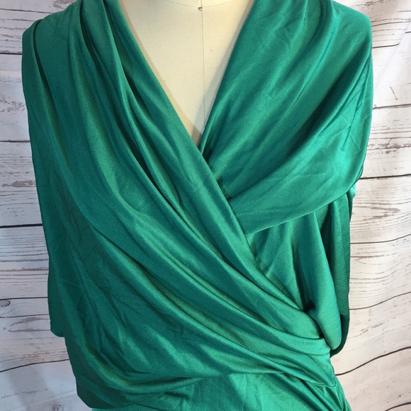 Catherine Malandrino NWT Dolman Slv Ruched Dress - Picture 6 of 11